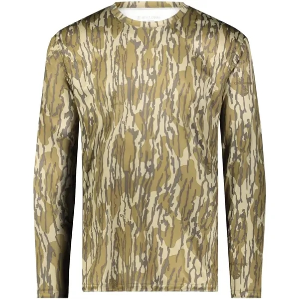 Holloway Men's Mossy Oak Momentum Long Sleeve T-Shirt - Holloway Men's Mossy Oak Momentum Long Sleeve T-Shirt - Image 5 of 6