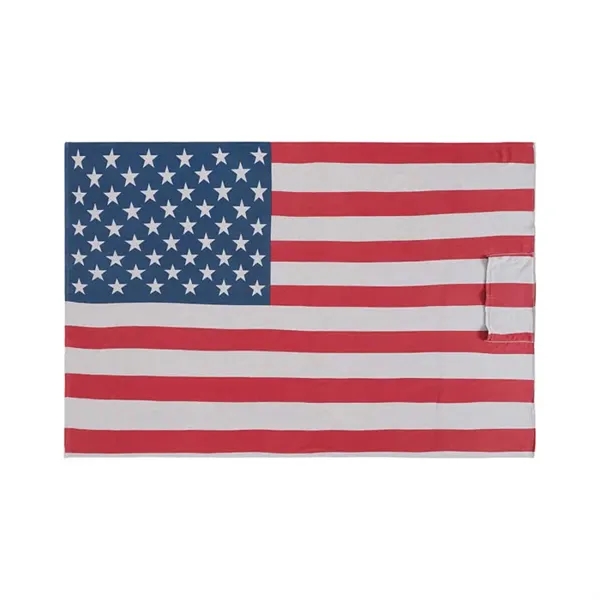 J America Unisex Triblend Fleece Blanket - J America Unisex Triblend Fleece Blanket - Image 4 of 4