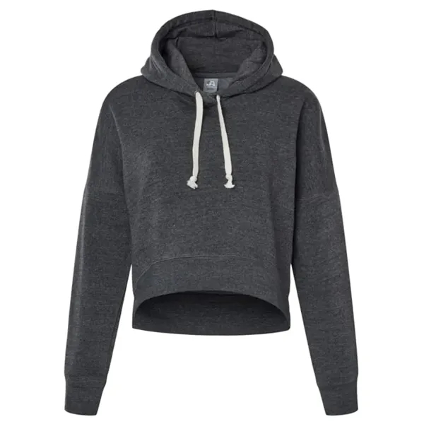 J America Ladies' Triblend Cropped Hooded Sweatshirt - J America Ladies' Triblend Cropped Hooded Sweatshirt - Image 1 of 1