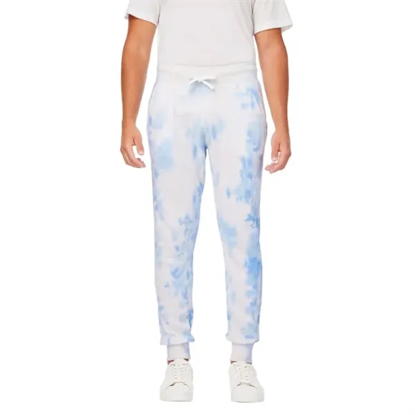 J America Adult Tie Dye Fleece Jogger - J America Adult Tie Dye Fleece Jogger - Image 6 of 7