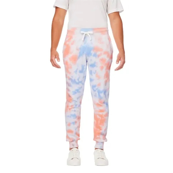 J America Adult Tie Dye Fleece Jogger - J America Adult Tie Dye Fleece Jogger - Image 7 of 7