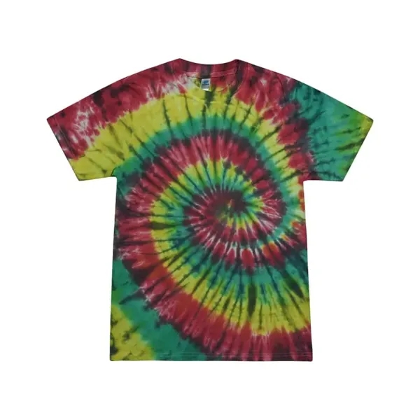 Tie-Dye Adult Burnout Festival T-Shirt - Tie-Dye Adult Burnout Festival T-Shirt - Image 6 of 7
