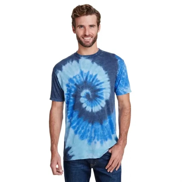 Tie-Dye Adult Burnout Festival T-Shirt - Tie-Dye Adult Burnout Festival T-Shirt - Image 7 of 7