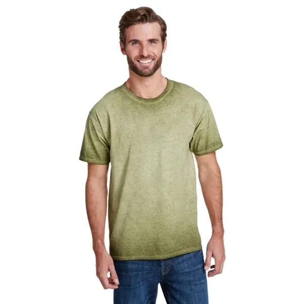 Tie-Dye Adult Oil Wash T-Shirt - Tie-Dye Adult Oil Wash T-Shirt - Image 2 of 6