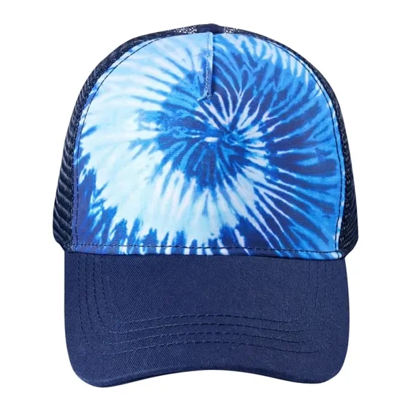 Tie-Dye Adult Trucker Hat - Tie-Dye Adult Trucker Hat - Image 1 of 7
