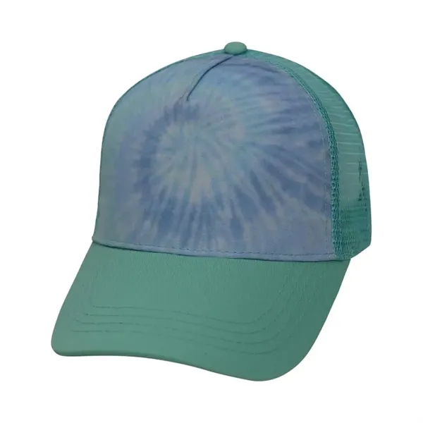 Tie-Dye Adult Trucker Hat - Tie-Dye Adult Trucker Hat - Image 3 of 7