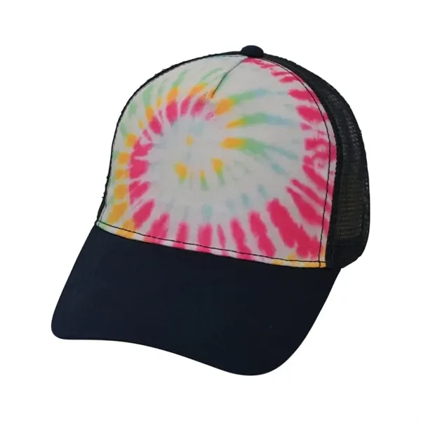 Tie-Dye Adult Trucker Hat - Tie-Dye Adult Trucker Hat - Image 7 of 7