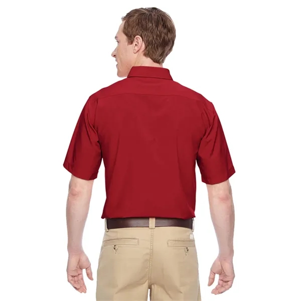 Harriton Men's Paradise Short-Sleeve Performance Shirt - Harriton Men's Paradise Short-Sleeve Performance Shirt - Image 5 of 15