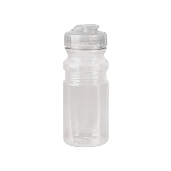 Prime Line USA Made 20oz Translucent Sport Water Bottle W... - Prime Line USA Made 20oz Translucent Sport Water Bottle W... - Image 8 of 9