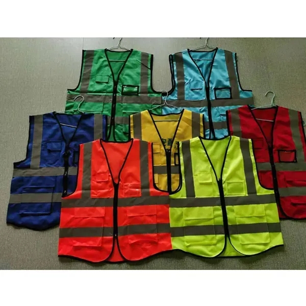 Dark-Night Reflective Safety Vest - Dark-Night Reflective Safety Vest - Image 1 of 8