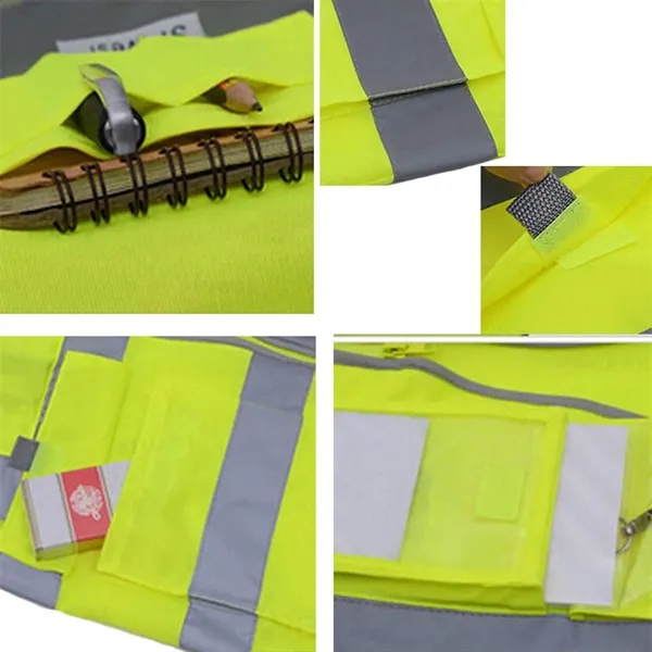 Dark-Night Reflective Safety Vest - Dark-Night Reflective Safety Vest - Image 2 of 8