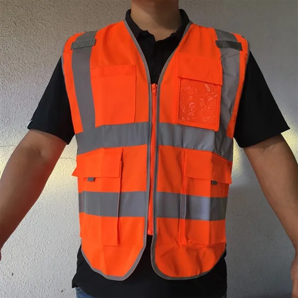 Dark-Night Reflective Safety Vest - Dark-Night Reflective Safety Vest - Image 6 of 8