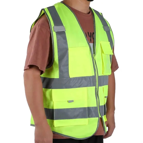 Dark-Night Reflective Safety Vest - Dark-Night Reflective Safety Vest - Image 7 of 8