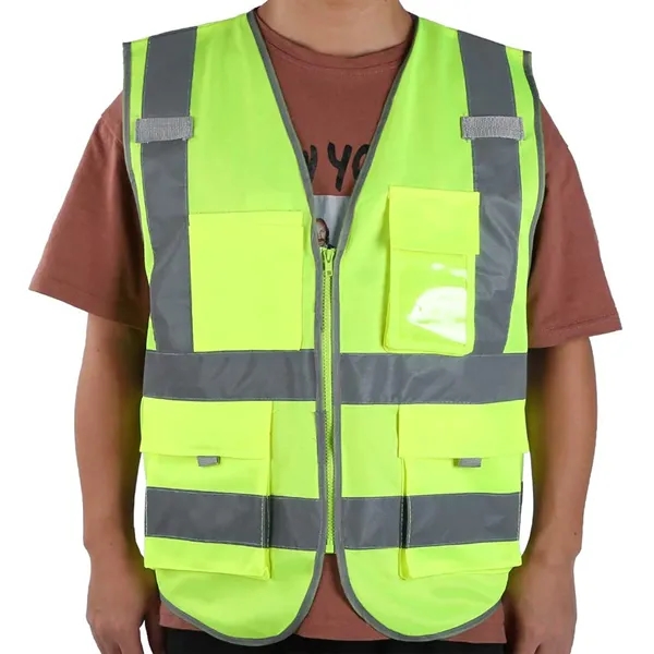 Dark-Night Reflective Safety Vest - Dark-Night Reflective Safety Vest - Image 5 of 8