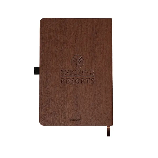 Prime Line Woodgrain Texture Journal Notebook 5.7" X 8.46" - Prime Line Woodgrain Texture Journal Notebook 5.7" X 8.46" - Image 8 of 11