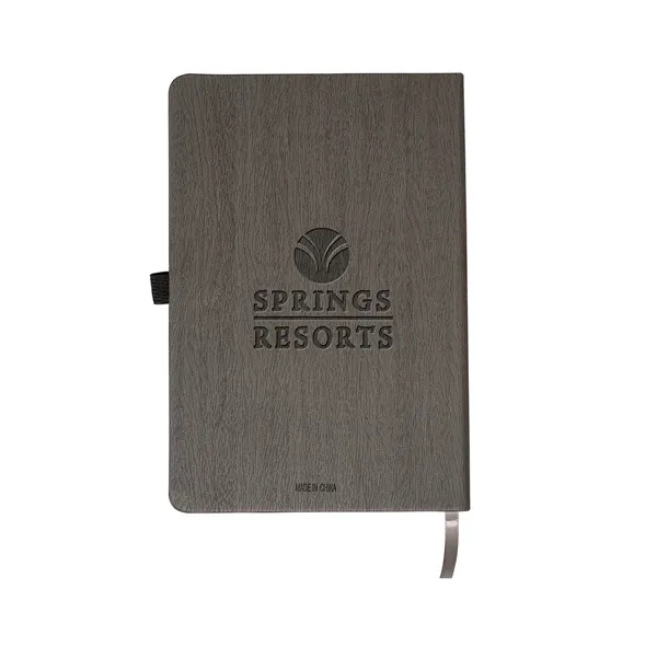 Prime Line Woodgrain Texture Journal Notebook 5.7" X 8.46" - Prime Line Woodgrain Texture Journal Notebook 5.7" X 8.46" - Image 7 of 11