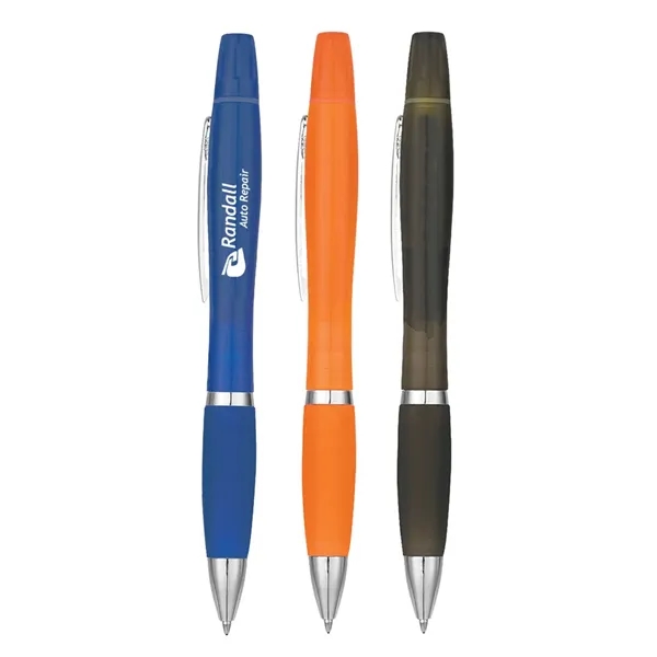 Twin-Write Pen & Highlighter With Antimicrobial Additive - Twin-Write Pen & Highlighter With Antimicrobial Additive - Image 0 of 12