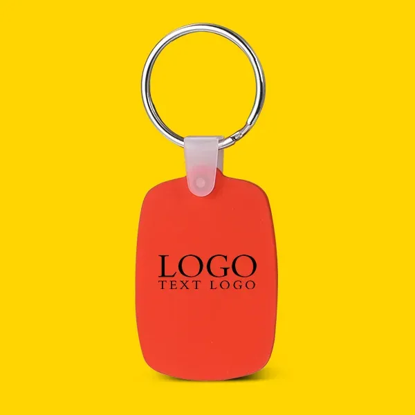 Oval Shaped Silicone Keychain - Oval Shaped Silicone Keychain - Image 0 of 27