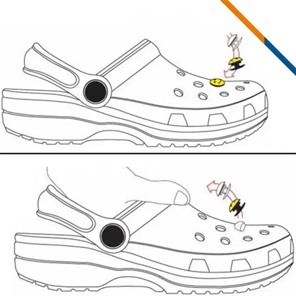 Churin Clog Shoe Charm - Churin Clog Shoe Charm - Image 1 of 2