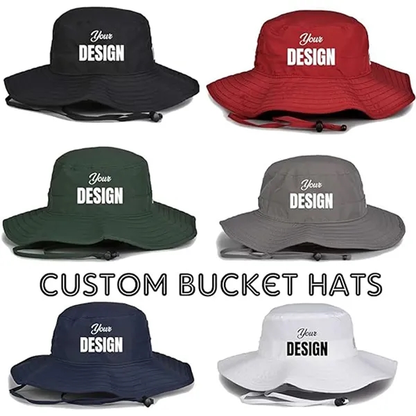 Unisex Customized Bucket Hat - Unisex Customized Bucket Hat - Image 1 of 3