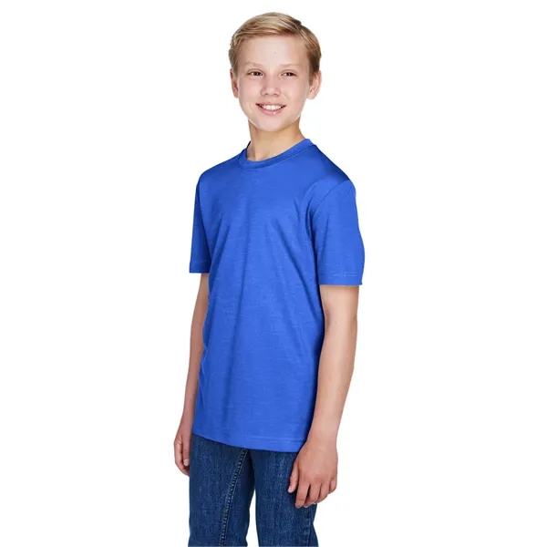 Team 365 Youth Sonic Heather Performance T-Shirt - Team 365 Youth Sonic Heather Performance T-Shirt - Image 62 of 70