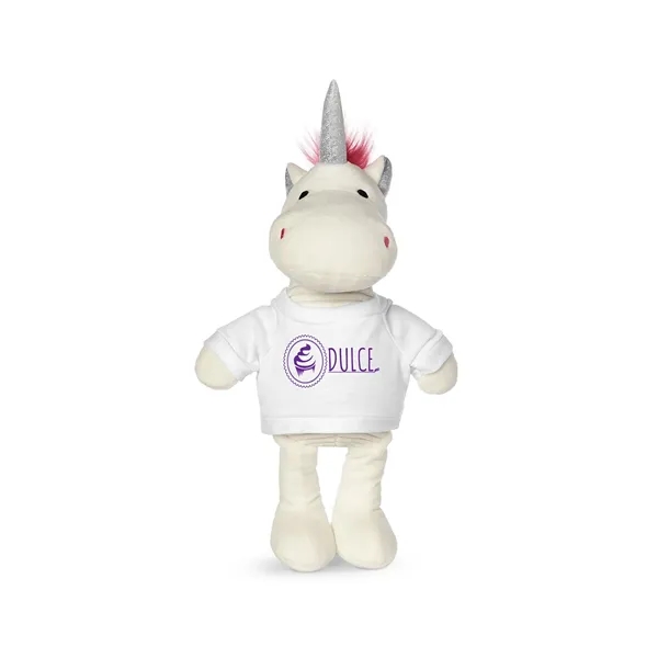 8.5" Plush Unicorn With T-Shirt - 8.5" Plush Unicorn With T-Shirt - Image 4 of 39