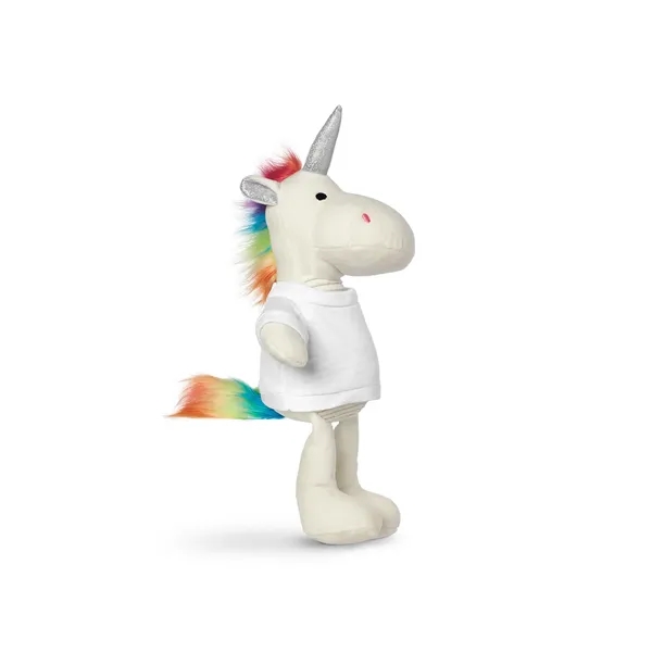 8.5" Plush Unicorn With T-Shirt - 8.5" Plush Unicorn With T-Shirt - Image 10 of 39