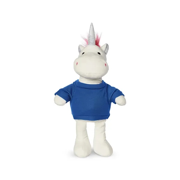 8.5" Plush Unicorn With T-Shirt - 8.5" Plush Unicorn With T-Shirt - Image 1 of 39