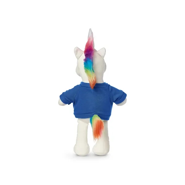 8.5" Plush Unicorn With T-Shirt - 8.5" Plush Unicorn With T-Shirt - Image 3 of 39