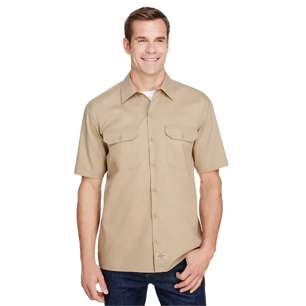 Dickies Men's FLEX Short-Sleeve Twill Work Shirt - Dickies Men's FLEX Short-Sleeve Twill Work Shirt - Image 12 of 23