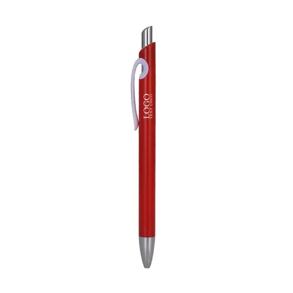 Solid Plastic Ballpoint Click Pen - Solid Plastic Ballpoint Click Pen - Image 9 of 10