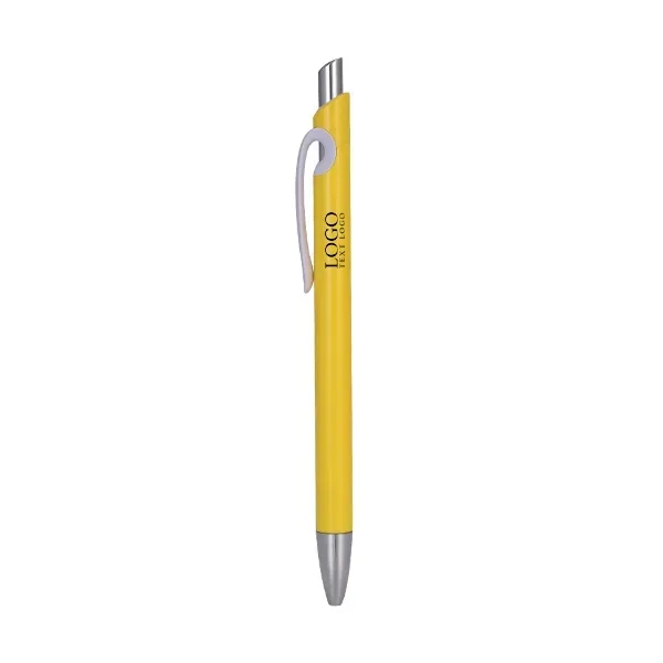 Solid Plastic Ballpoint Click Pen - Solid Plastic Ballpoint Click Pen - Image 10 of 10