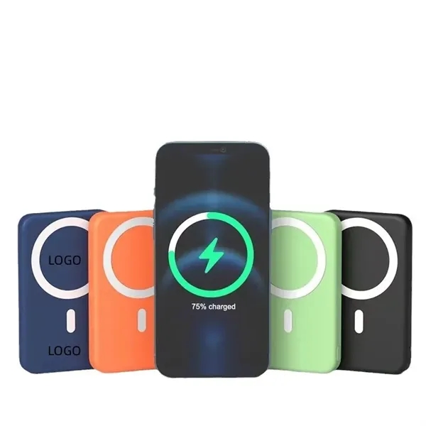 Magnetic Wireless Power Bank - Magnetic Wireless Power Bank - Image 0 of 3