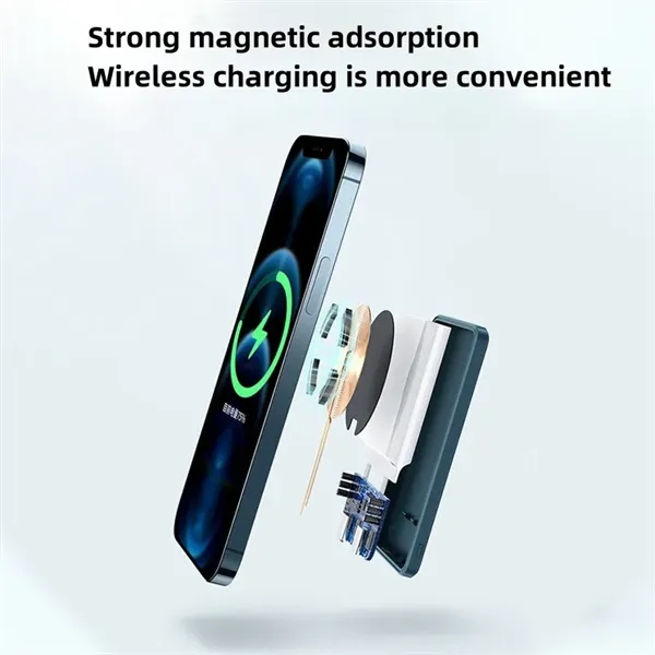 Magnetic Wireless Power Bank - Magnetic Wireless Power Bank - Image 1 of 3