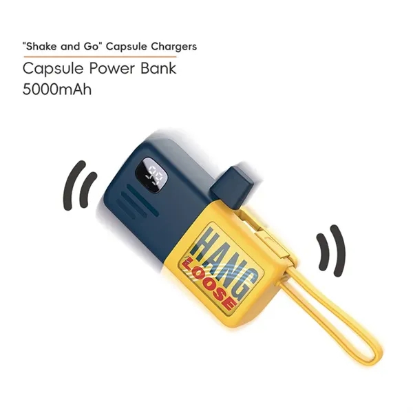 Cartoon Plug-In Mobile Power Supply with Built-In Cable - Cartoon Plug-In Mobile Power Supply with Built-In Cable - Image 4 of 4
