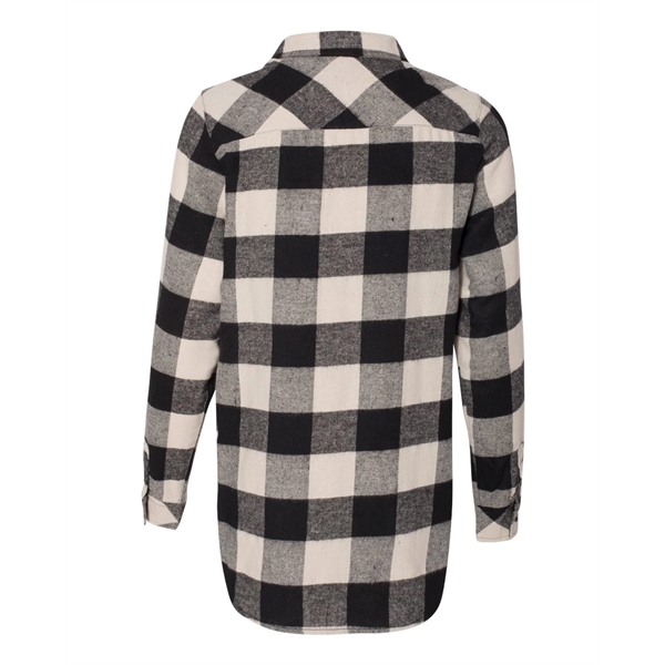 Burnside Women's Yarn-Dyed Long Sleeve Flannel Shirt - Burnside Women's Yarn-Dyed Long Sleeve Flannel Shirt - Image 27 of 27