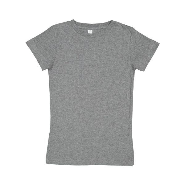 LAT Girls' Fine Jersey Tee - LAT Girls' Fine Jersey Tee - Image 57 of 100