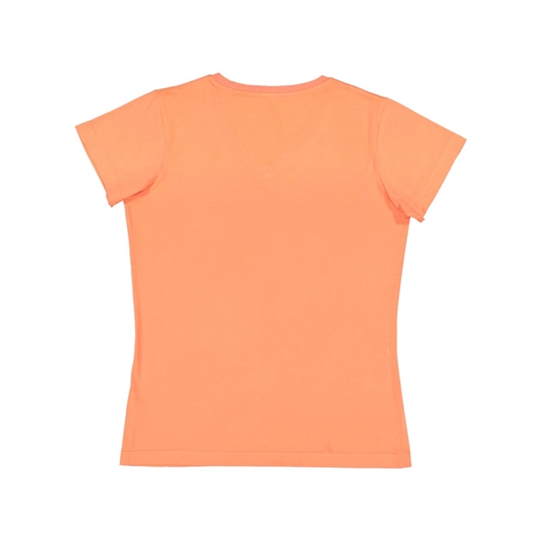 LAT Women's Fine Jersey V-Neck Tee - LAT Women's Fine Jersey V-Neck Tee - Image 53 of 77