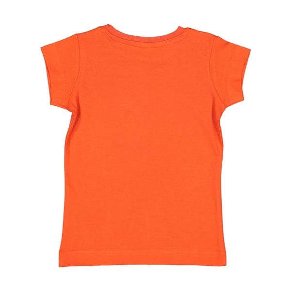 Rabbit Skins Toddler Girls Fine Jersey Tee - Rabbit Skins Toddler Girls Fine Jersey Tee - Image 41 of 45