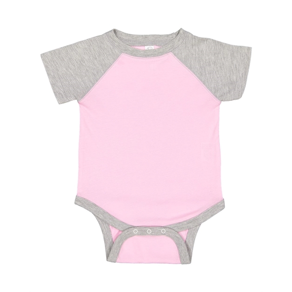 Rabbit Skins Infant Baseball Fine Jersey Bodysuit - Rabbit Skins Infant Baseball Fine Jersey Bodysuit - Image 33 of 47