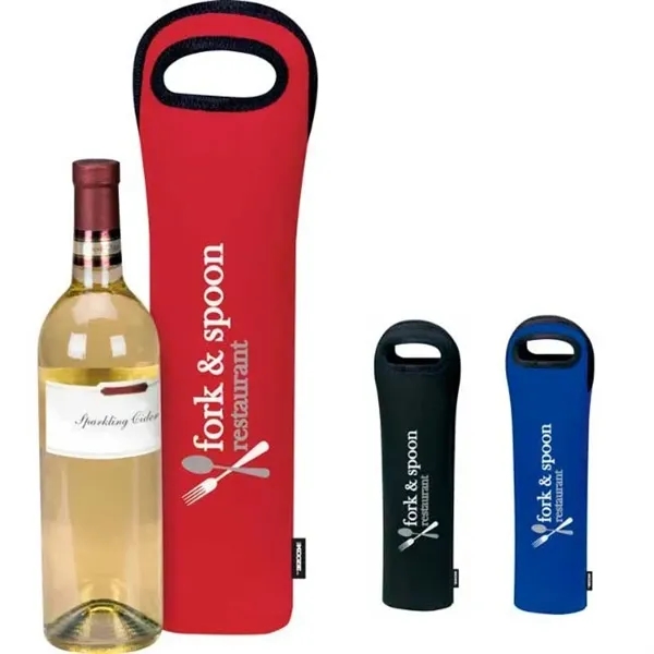 Bordeaux Single Wine Bottle Cooler Carrier - Bordeaux Single Wine Bottle Cooler Carrier - Image 0 of 11