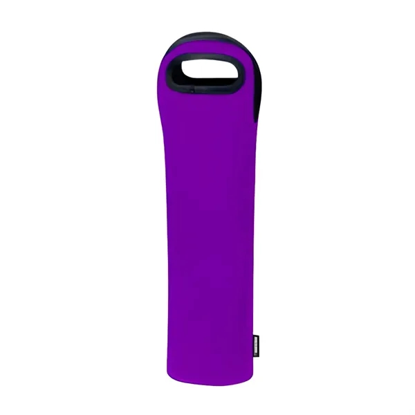Bordeaux Single Wine Bottle Cooler Carrier - Bordeaux Single Wine Bottle Cooler Carrier - Image 8 of 11