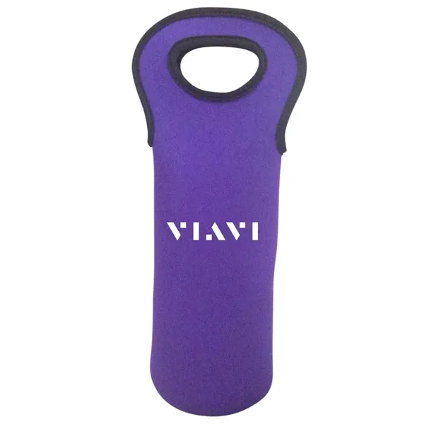 Bordeaux Single Wine Bottle Cooler Carrier - Bordeaux Single Wine Bottle Cooler Carrier - Image 1 of 11