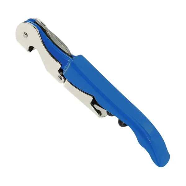 Classic Stainless Steel And ABS Corkscrew Wine Bottle Opener - Classic Stainless Steel And ABS Corkscrew Wine Bottle Opener - Image 5 of 13