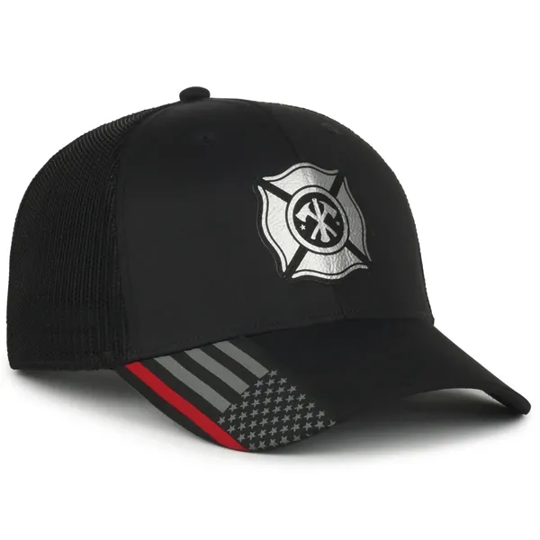 Performance Service Flag Insert Mesh Back Cap