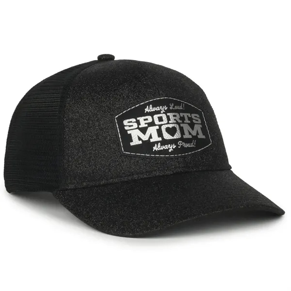 Glitter Mesh Back Cap