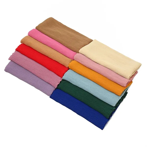 Womne Durable Chiffon Wrinkle Hijab Scarf - Womne Durable Chiffon Wrinkle Hijab Scarf - Image 1 of 3