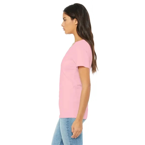 Bella + Canvas Ladies' Relaxed Jersey V-Neck T-Shirt - Bella + Canvas Ladies' Relaxed Jersey V-Neck T-Shirt - Image 87 of 218