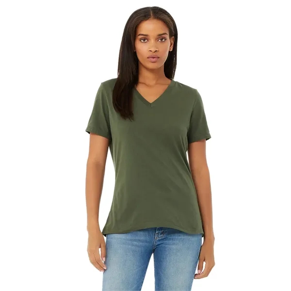 Bella + Canvas Ladies' Relaxed Jersey V-Neck T-Shirt - Bella + Canvas Ladies' Relaxed Jersey V-Neck T-Shirt - Image 149 of 220