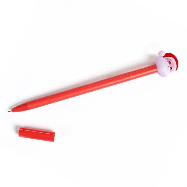 Christmas Novelty Ballpoint Pen - Full Color Logo - Christmas Novelty Ballpoint Pen - Full Color Logo - Image 1 of 2